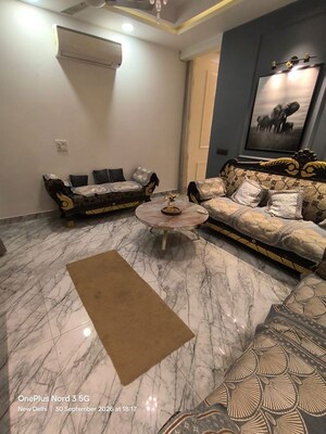 Living Room in 2 BHK Builder Floor at Malviya Nagar – for Rent