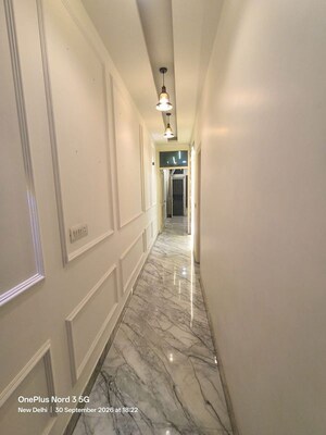 Building Lobby in 2 BHK Builder Floor at Malviya Nagar – for Rent