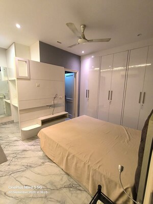 Bathroom in 2 BHK Builder Floor at Malviya Nagar – for Rent