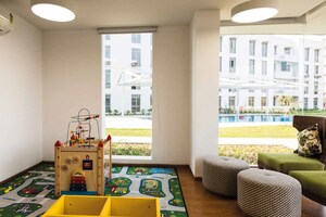Living Room in 3 BHK Apartment at Vatika Lifestyle Homes, Sector 83 – for Rent