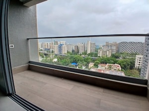 Balcony in 3 BHK Apartment at Sheth 72 West, Andheri West – for Rent