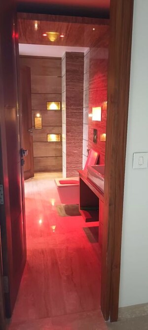 Bathroom in 4 BHK Builder Floor at Greater Kailash I – for Rent