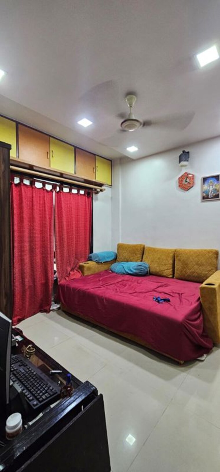 Living Room, brahmand-chs 1 Bedroom 415 Sq.Ft. Apartment In Brahmand Thane 10743321