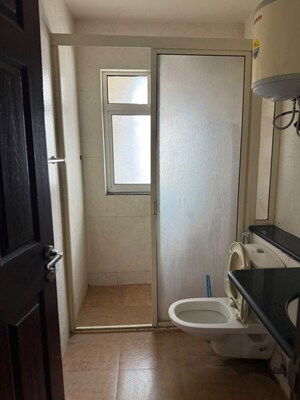 Bathroom in 3 BHK Apartment at Unitech Fresco, Sector 50 – for Rent