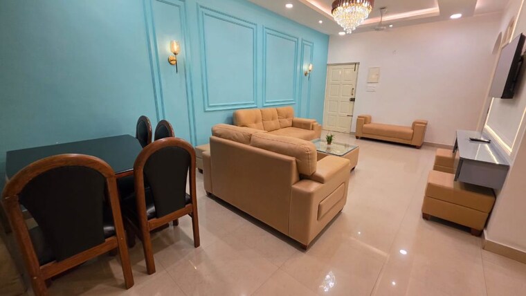 Living Room, dona paula 2 Bedroom 1000 Sq.Ft. Apartment In Dona Paula Goa 10743410