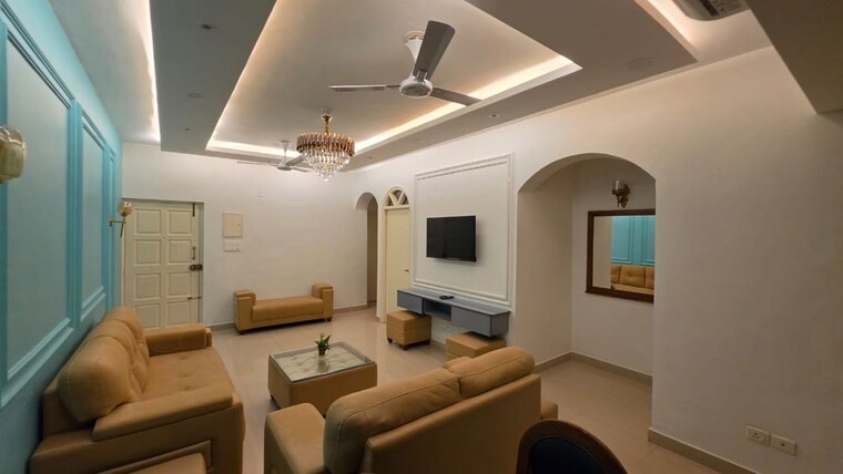 Living Room, dona paula 2 Bedroom 1000 Sq.Ft. Apartment In Dona Paula Goa 10743410