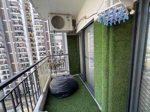 Balcony in 2 BHK Apartment at Gulshan Bellina, Sector 16 Greater Noida – for Sale