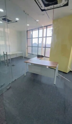 Bathroom in  Office Space at Aaryan The Keshavbaug Capital, Vastrapur – for Rent