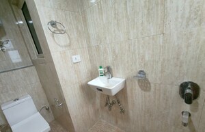 Bathroom in 2 BHK Apartment at Gomti Nagar – for Rent