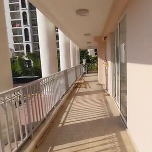 Balcony in 3 BHK Apartment at DLF The Skycourt, Sector 86 – for Rent