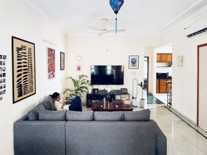 Living Room in 3 BHK Apartment at SS The Palladians, Sector 47 – for Rent