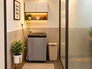 Kitchen in  Pg at Gera Planet Of Joy, Kharadi – for Rent