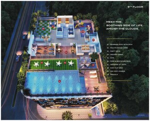 3 BHK Apartment – Exterior View View at Delta Icon, Airoli Sector 7 - for Rent