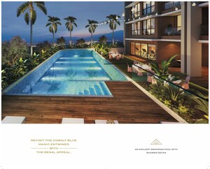 Swimming Pool in 3 BHK Apartment at Delta Icon, Airoli Sector 7 – for Rent