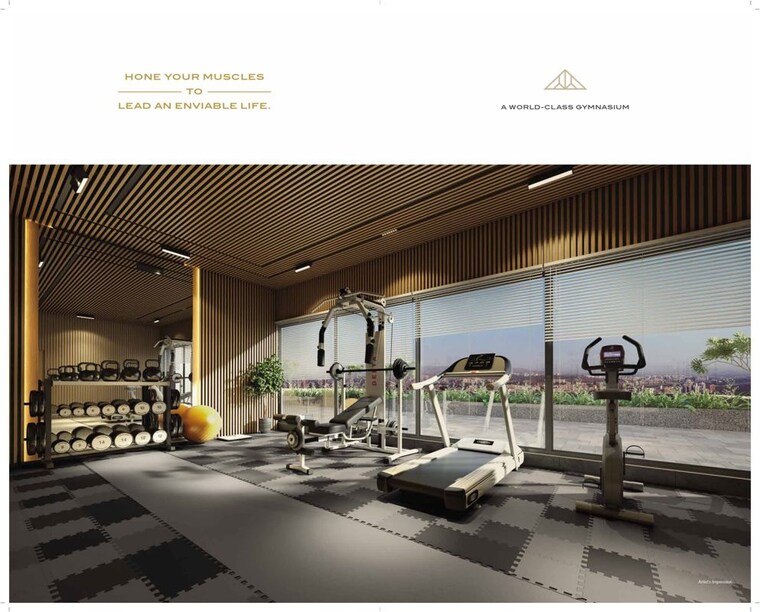 Gym, delta-icon 3 Bedroom 2129 Sq.Ft. Apartment In Airoli Sector 7 Navi Mumbai 10743652