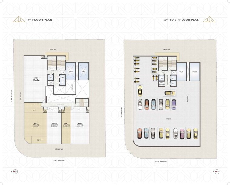 Floor Plan, delta-icon 3 Bedroom 2129 Sq.Ft. Apartment In Airoli Sector 7 Navi Mumbai 10743652