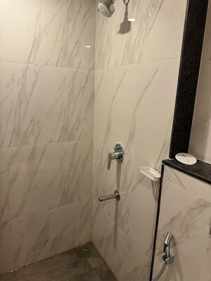 Bathroom in 2 BHK Apartment at Veena Synergy, Andheri East – for Rent