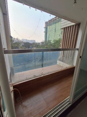 Balcony in 2 BHK Apartment at Lokhandwala Spring Grove, Kandivali East – for Sale