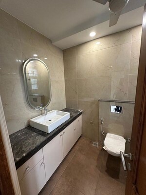 Bathroom in 3 BHK Builder Floor at Anant Raj Estate The Villas, Sector 63a – for Rent