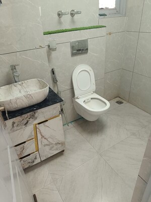 Bathroom in 2 BHK Apartment at SCC Sapphire, Raj Nagar Extension – for Rent