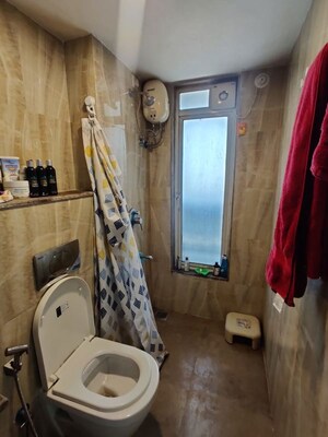 Attached Bathroom in 2 BHK Apartment at Lodha Amara, Kolshet Road – for Rent