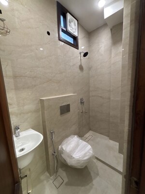 Bathroom in 2 BHK Builder Floor at Lajpat Nagar I – for Rent