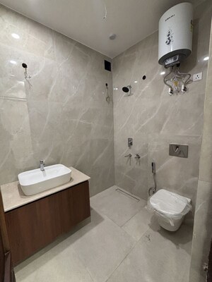 Bathroom in 2 BHK Builder Floor at Lajpat Nagar I – for Rent