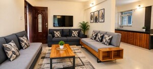 Living Room in  Pg at Giridhar Oasis, Kharadi – for Rent