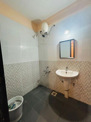 Bathroom in 3 BHK Apartment at Sukhwani Scarlet, Wagholi – for Rent