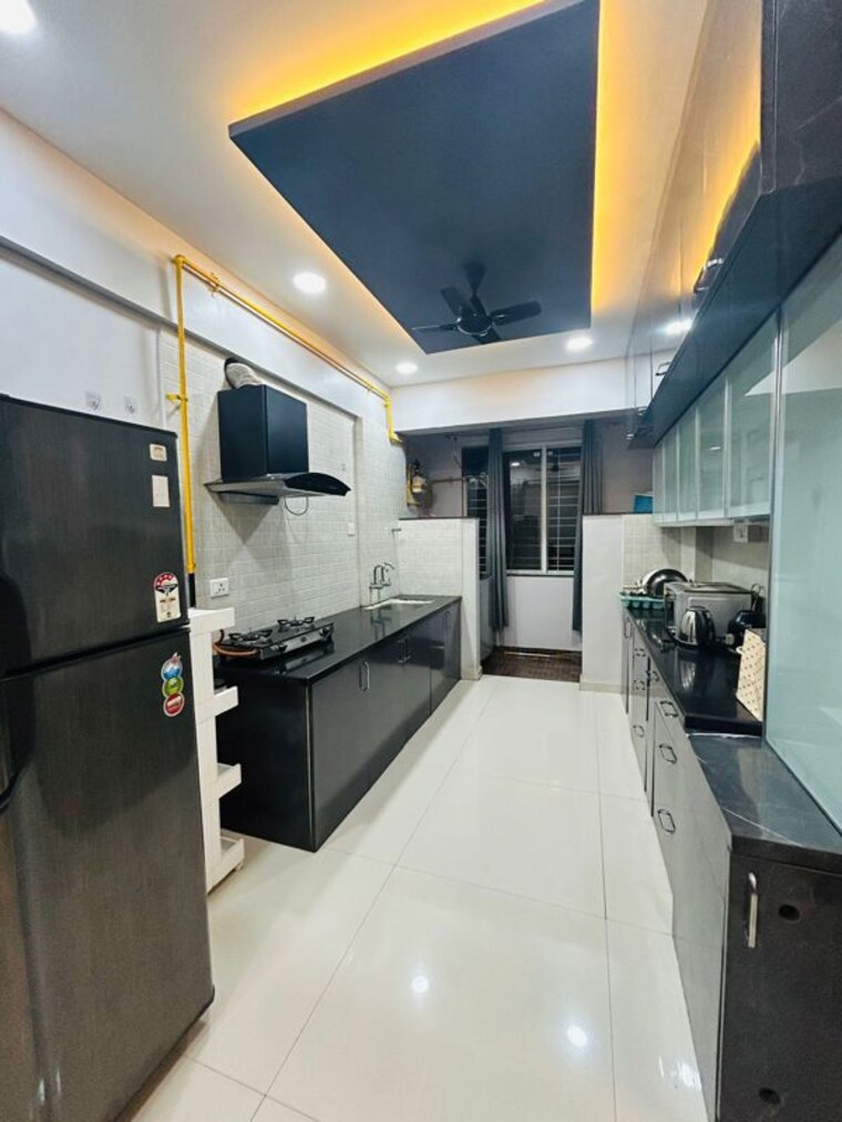 Kitchen, sukhwani-scarlet 3 Bedroom 921 Sq.Ft. Apartment In Wagholi Pune 10743718
