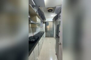 Staircase in 2.5 BHK Apartment at Oberoi Springs, Andheri West – for Rent