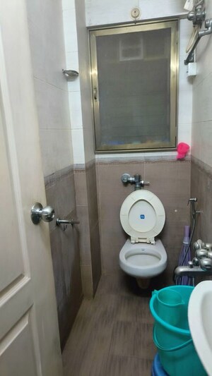 Bathroom in 2 BHK Apartment at Noble Apartments, Santacruz East – for Rent