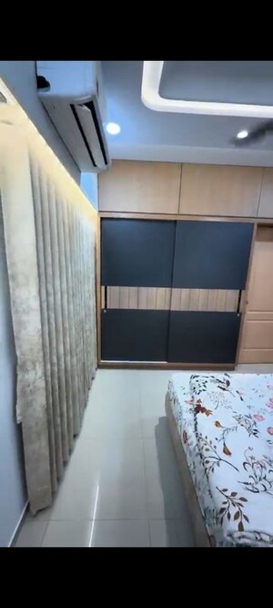 Bathroom in 3 BHK Apartment at Goyal Orchid Valley, Shela – for Rent