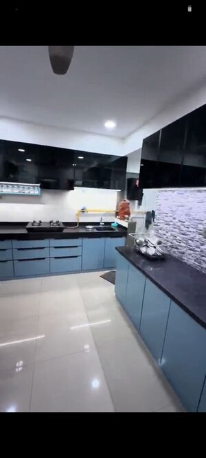 Kitchen in 3 BHK Apartment at Goyal Orchid Valley, Shela – for Rent
