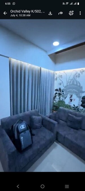 Team Area in 3 BHK Apartment at Goyal Orchid Valley, Shela – for Rent