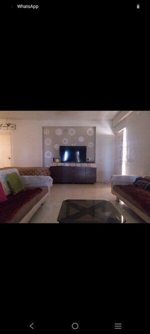 Living Room in 2 BHK Apartment at Shikhar Parisar, Kudasan – for Rent