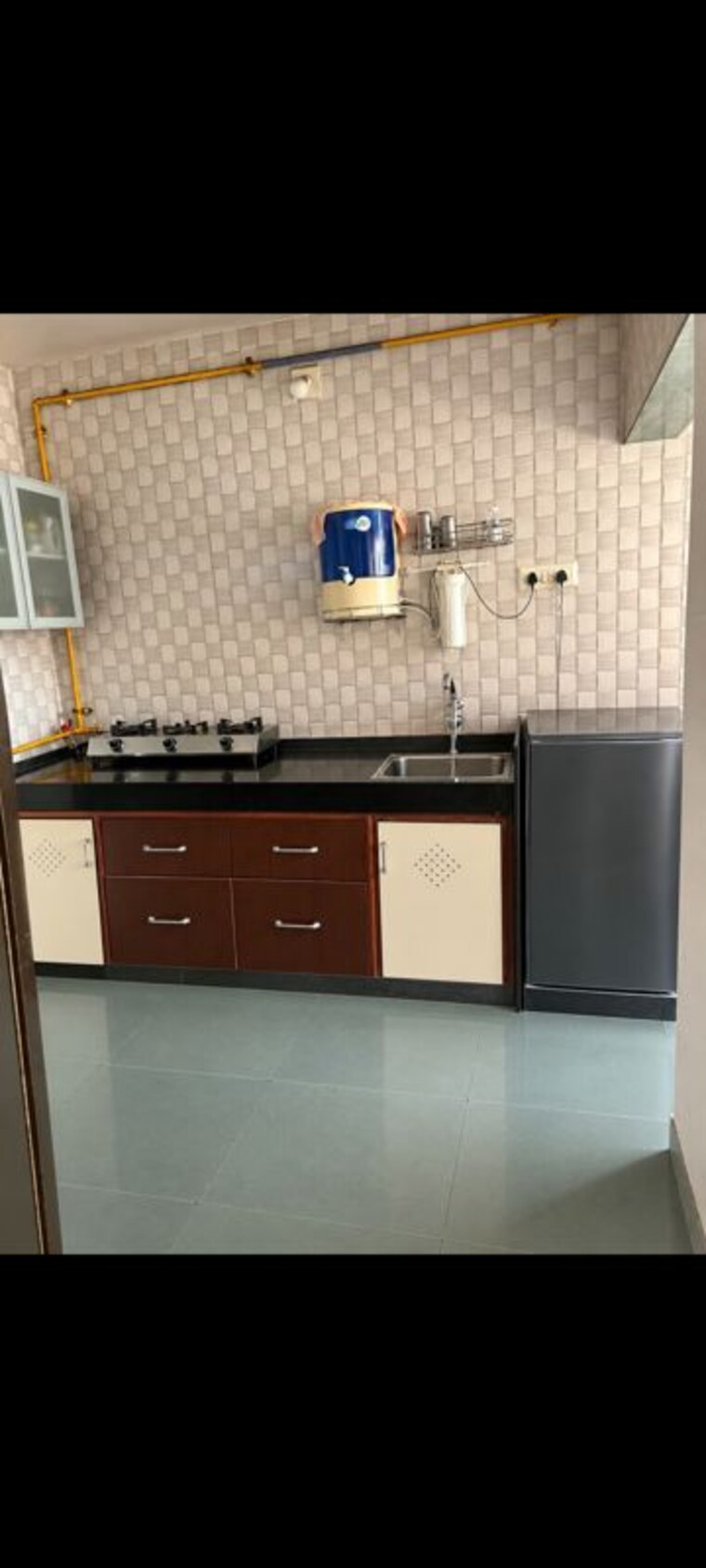 Kitchen, flora-ixora 3 Bedroom 1800 Sq.Ft. Apartment In Bopal Ahmedabad 10743775
