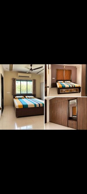 Bedroom in 3 BHK Apartment at Flora Ixora, Bopal – for Rent