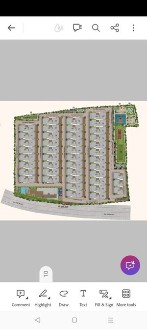 Master Plan in 3 BHK Apartment at Preeti E5 Green Homes, Sampigehalli – for Sale