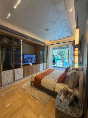 Bedroom in 3 BHK Apartment at Chandak Sarvam, Jb Nagar – for Sale