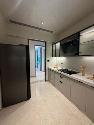 Kitchen in 3 BHK Apartment at Chandak Sarvam, Jb Nagar – for Sale