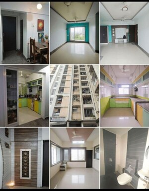 Kitchen in 1 BHK Apartment at Siddhi Highland Park Phase 2, Kapur Bawdi – for Sale