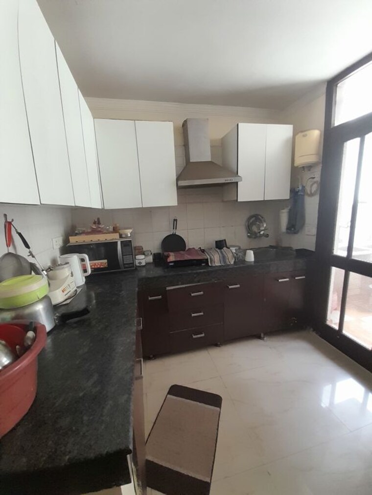 Kitchen, nagla road 3 Bedroom 1530 Sq.Ft. Apartment In Nagla Road Zirakpur 10743793