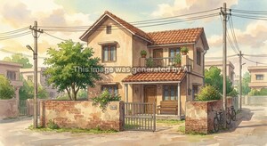  Independent House – Exterior View View at Kardhan - for Sale