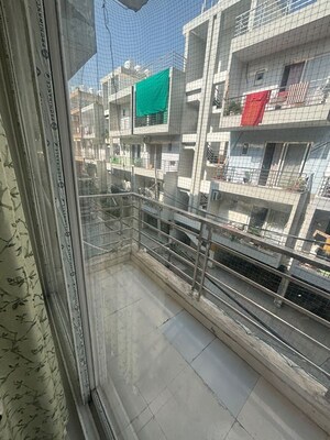 Balcony in 3 BHK Apartment at Motia Blue Ridge, Dhakoli – for Rent