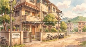  Apartment – Exterior View View at Chinchwad - for Sale