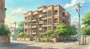  Apartment – Exterior View View at Kachore Gaon - for Sale