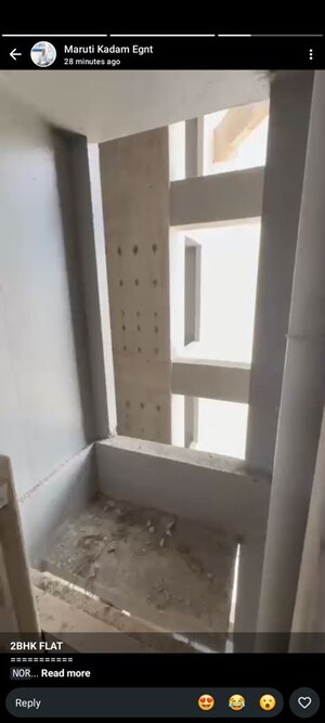 Building Lobby in 2 BHK Apartment at N Rose Northern Hills, Dahisar East – for Sale