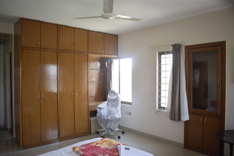 Living Room, sarala-apartments-model-colony 3 Bedroom 1950 Sq.Ft. Apartment In Model Colony Pune 10744030