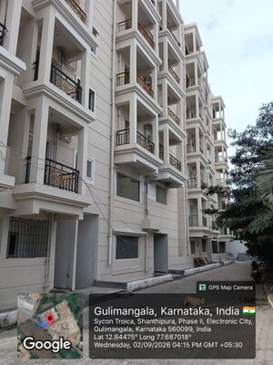  Apartment – Exterior View View at Shanthi Layout - for Sale